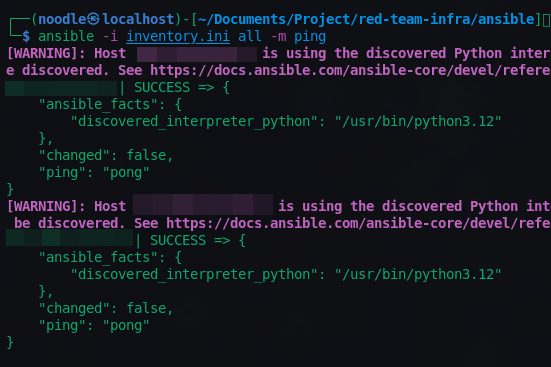 Ansible callback